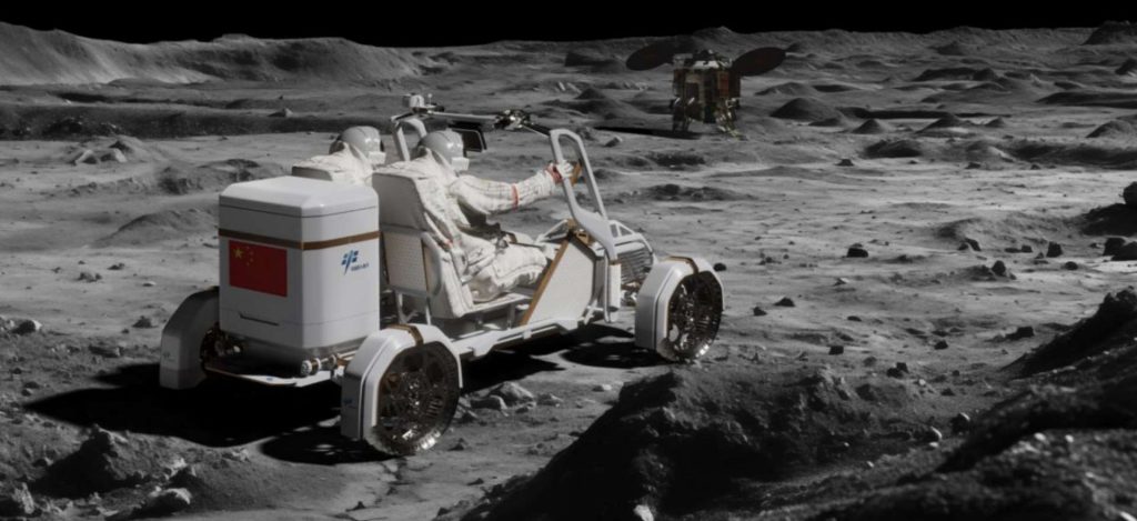 La Chine compte arriver avant les Américains sur la Lune et dévoile de puissants rovers pour ses astronautes