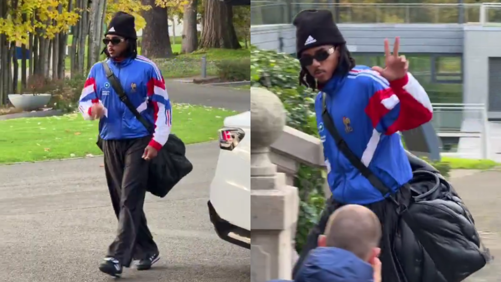 Jules Koundé en survêtement à Clairefontaine après les propos de Rothen sur les tenues des Bleus