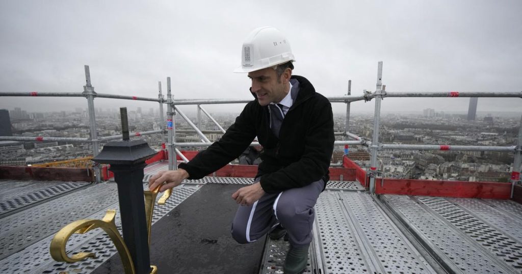 Emmanuel Macron s’exprimera « sur le parvis » de la cathédrale