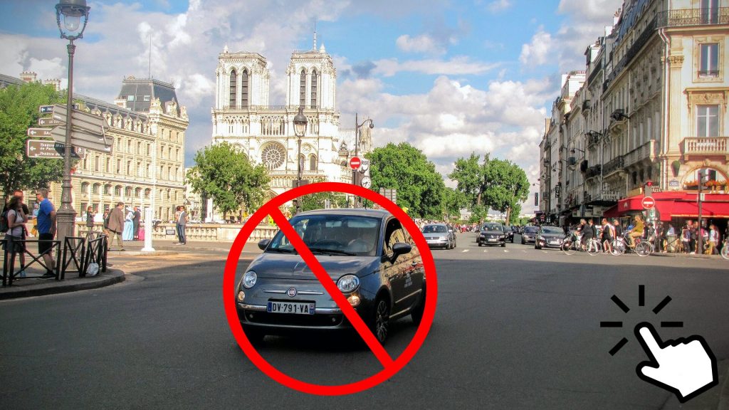 Dans la nouvelle Zone à Trafic Limité (ZTL) de Paris, les véhicules électriques ne sont pas épargnés