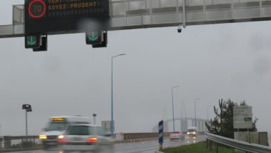 le pont de Saint-Nazaire est fermé à la circulation