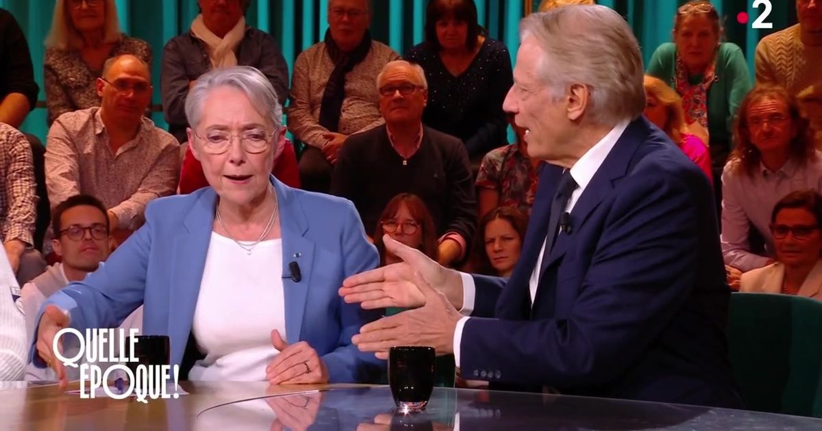 « Arrêtez-vous là » : Échanges animés entre Dominique de Villepin et Élisabeth Borne dans « Quelle époque ! sur France 2