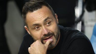 « Je n’ai pas peur » assure l’entraîneur de l’OM Roberto De Zerbi avant le déplacement à Nantes en Ligue 1