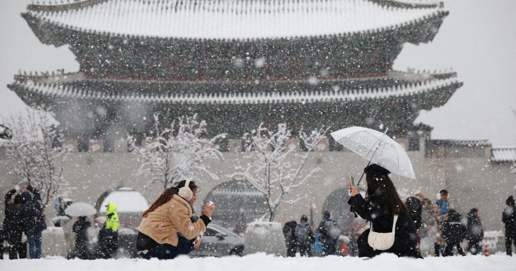 chute de neige record pour le mois de novembre