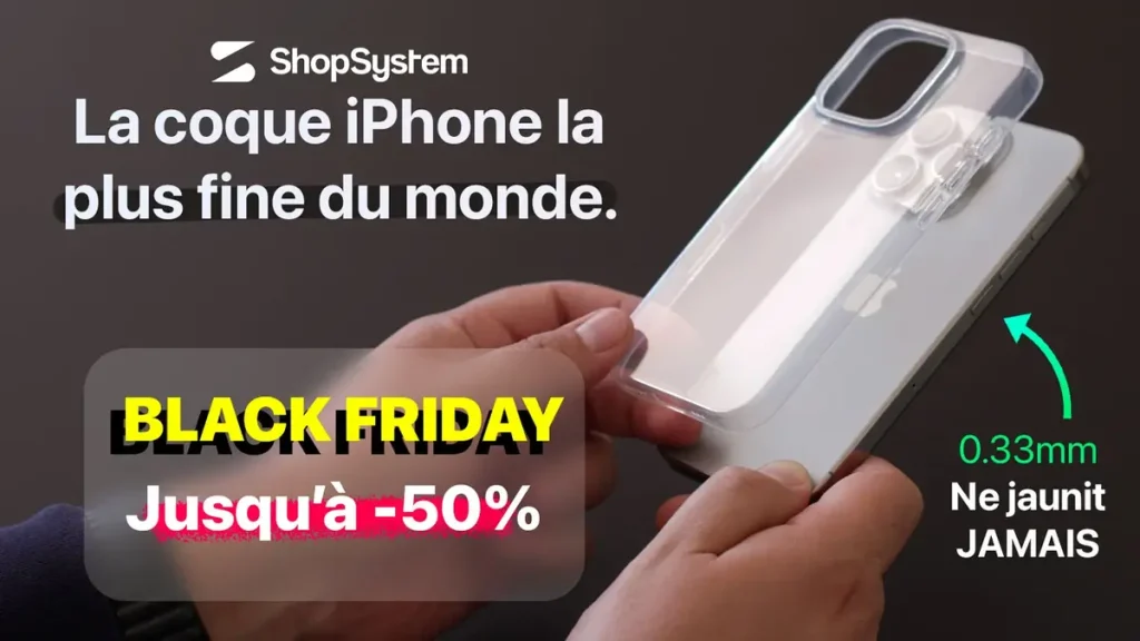 les coques iPhone les plus fines au monde !