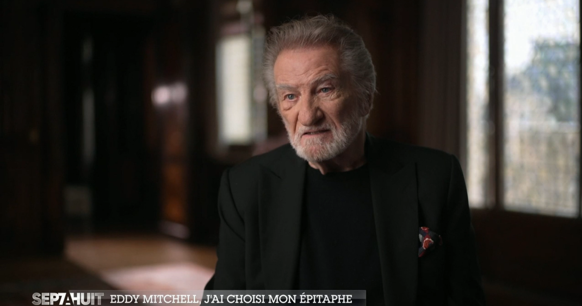 Eddy Mitchell se confie sur sa santé et dévoile son épitaphe dans « Sept à quatre »