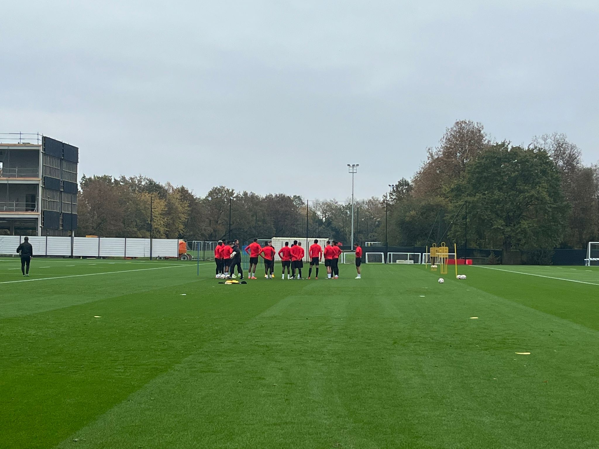 Entraînement : première séance pour Jorge Sampaoli