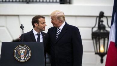 Donald Trump arrive en tête des résultats de la présidentielle américaine, Emmanuel Macron le félicite pour sa victoire