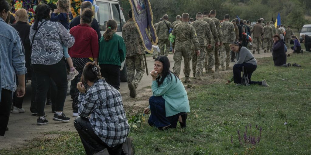 la majorité des Ukrainiens sont toujours opposés aux concessions territoriales à la Russie pour parvenir à la paix