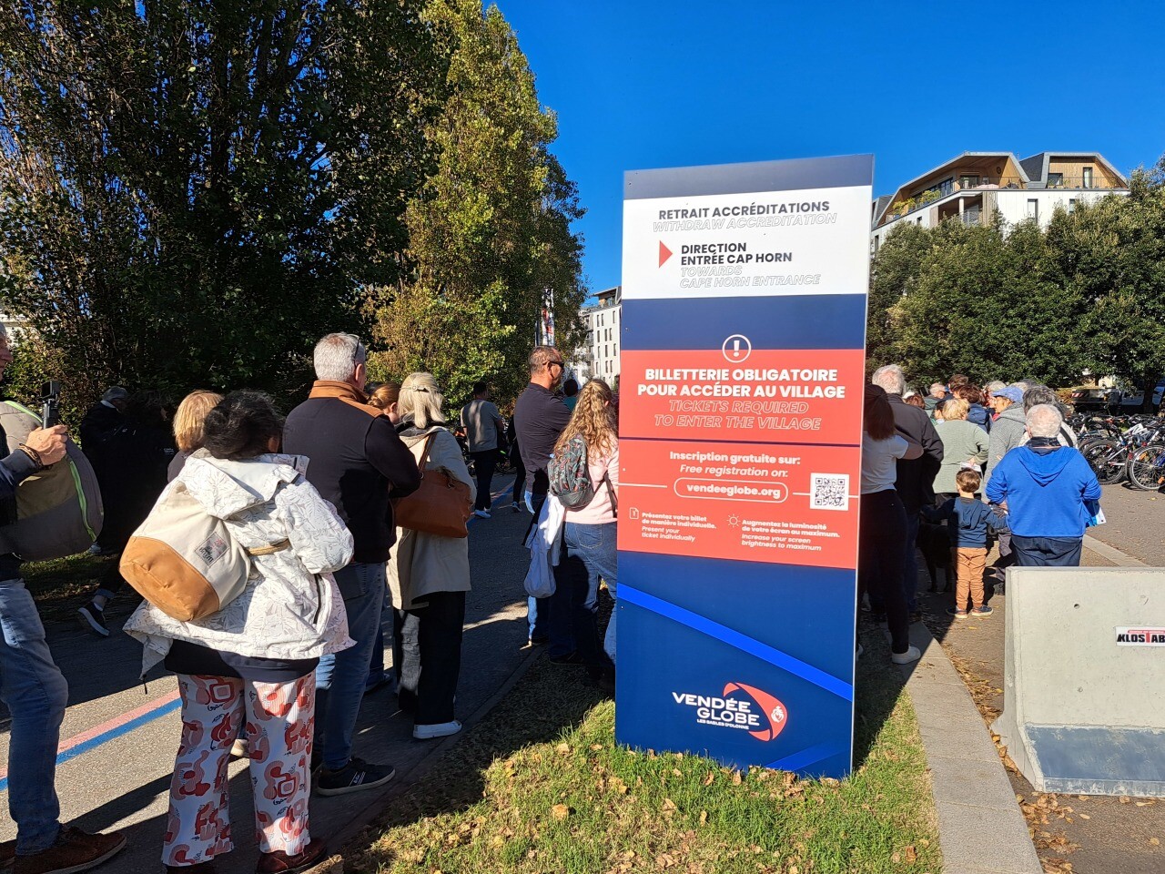 que pensent les visiteurs de l’organisation du Vendée Globe ?