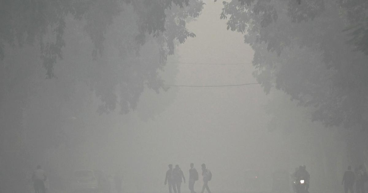 pollution de l’air 60 fois supérieure aux normes à New Delhi