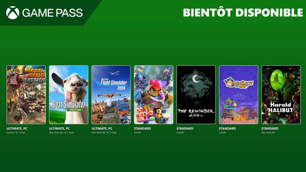 Xbox Game Pass novembre 2024 : 8 nouveaux jeux et 5 ajoutés à l’offre Standard | Xbox