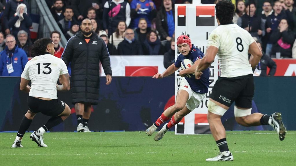 Les notes de France – All Blacks (30-29) : Louis Bielle-Biarrey continue de confirmer, l’autorité selon Thomas Ramos