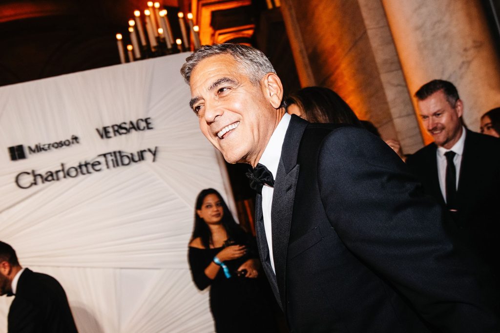 A Brignoles, dans le Var, George Clooney réagit à l’élection de Donald Trump