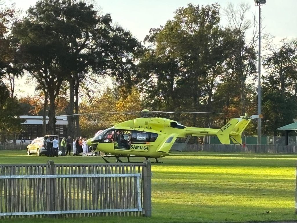 il s’effondre à la fin d’un match, un rugbyman de 15 ans transporté par avion dans un état préoccupant