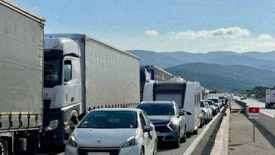 l’A9 fermée depuis l’Espagne, une route des Pyrénées-Orientales fermée aux camions