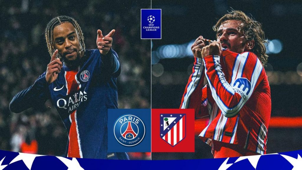 PSG-Atlético de Madrid : compositions probables