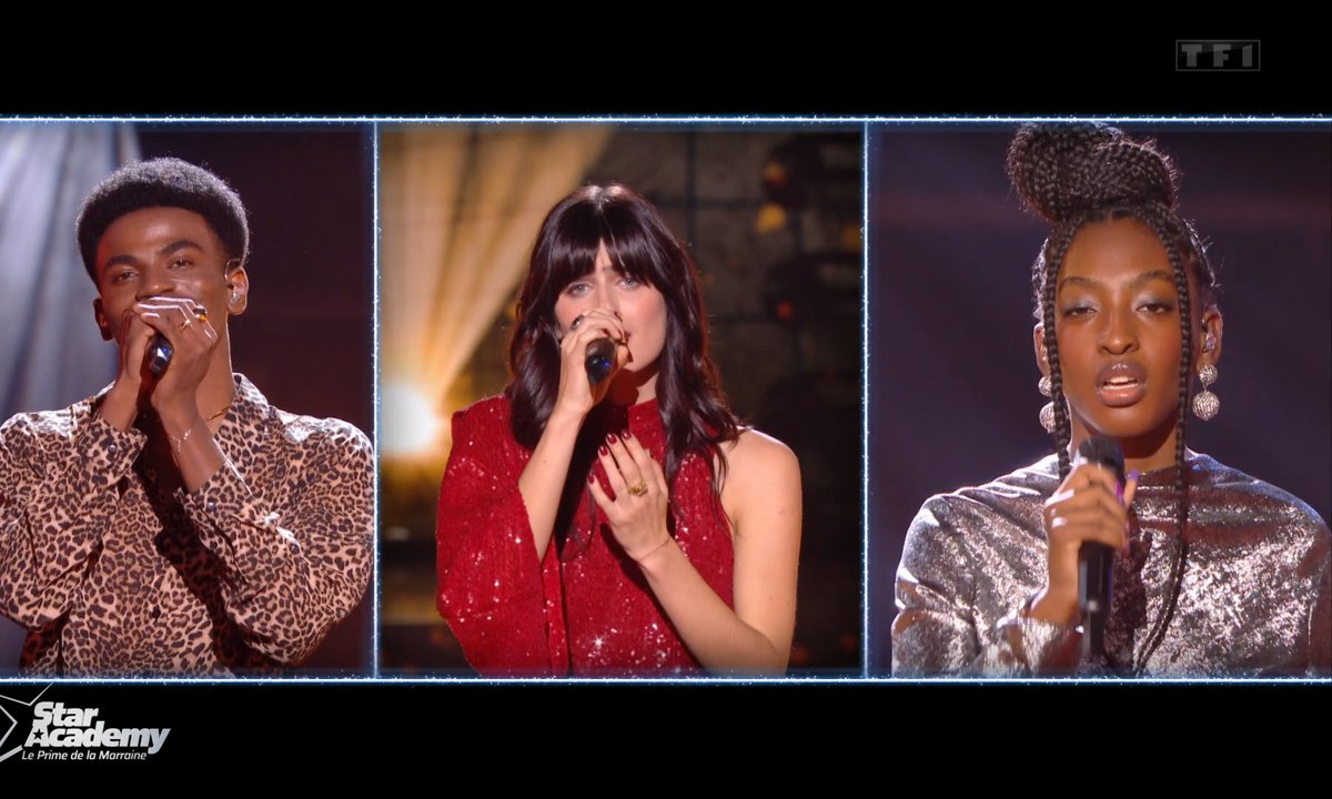 Star Academy 2024 – Le match du Top 3 : Franck, Marguerite et Ebène chantent « Message personnel » de Françoise Hardy – Star Academy