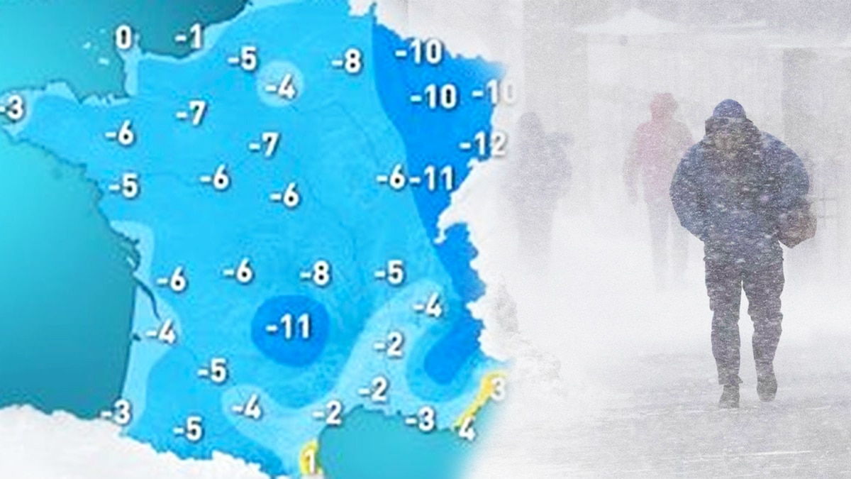 Le froid glacial et le temps chaotique font déjà leur retour en France