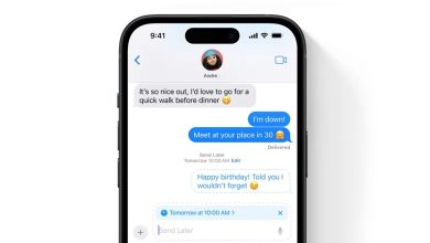 Cette mise à jour améliore la messagerie entre iPhone et Android, la frontière entre les bulles bleues et vertes est réduite