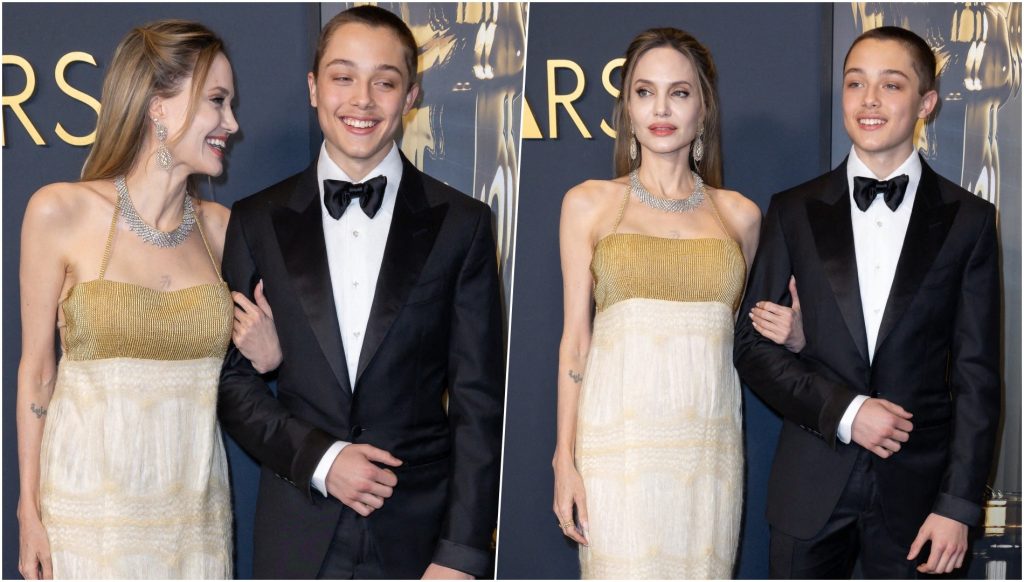 Angelina Jolie : son apparition aux côtés de son fils Knox (divinement beau) laisse les internautes perplexes