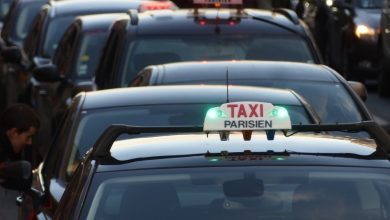 Opération taxi escargot sur les routes de Paris et d’Île-de-France, plus de 500 km de bouchons cumulés