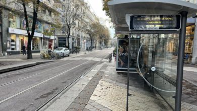 aucun bus ni tram ne circulera ce mercredi