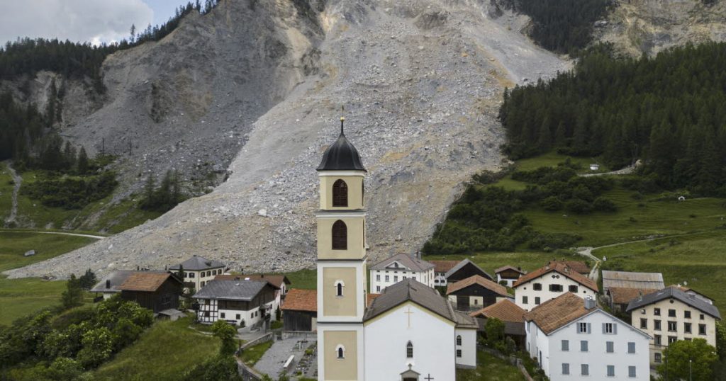 le village de Brienz à nouveau évacué