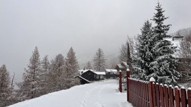 la neige est de retour dans les Alpes-Maritimes