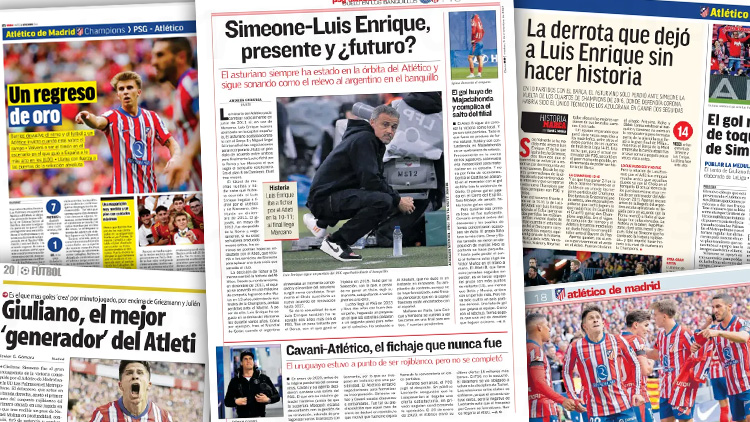 Match : Luis Enrique/Simeone, retour en or, but record, la revue de presse espagnole avant PSG/Atlético