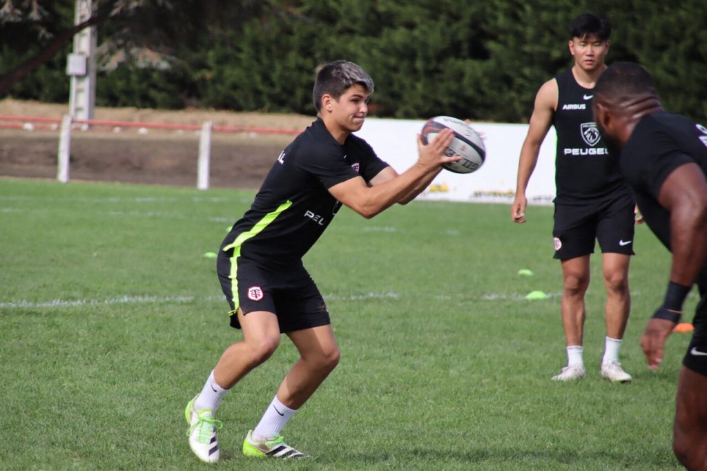 ce joueur va vivre sa première avec le Stade Toulousain et il est originaire du Lauragais