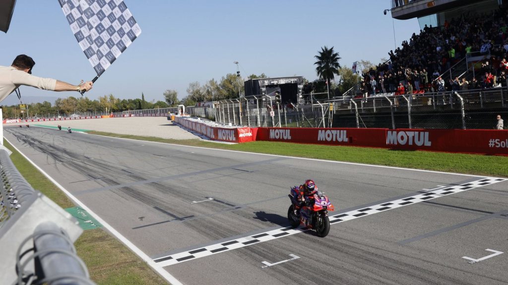 grâce à son podium à Barcelone, Jorge Martin remporte son premier titre de champion du monde