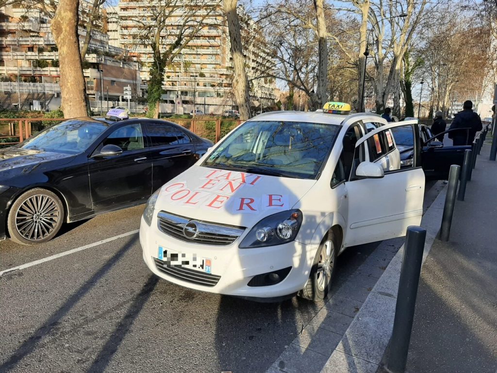 voici où les taxis vont se mobiliser