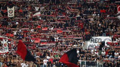 OGC Nice – LOSC : L’hommage des supporters niçois aux Dogues Virage Est