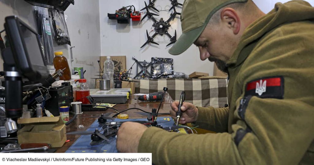 Ukraine : un simple filet, arme ultime des drones de Kiev pour arrêter leurs adversaires russes ?