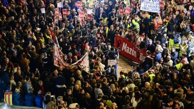 une nouvelle manifestation contre les autorités a rassemblé des milliers de personnes à Valence