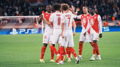 Le groupe de l’AS Monaco pour le choc européen contre Arsenal