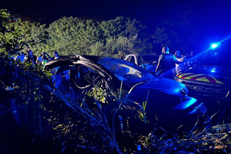 4 jeunes adultes morts, 1 grièvement blessé et 2 légèrement blessés dans un accident de la route